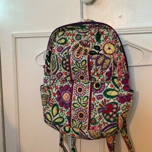 Vera Bradley Colorful Botanical Backpack